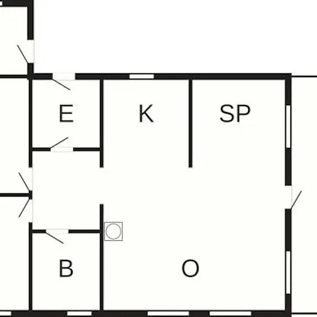Hébergement de vacances 5 Person In *